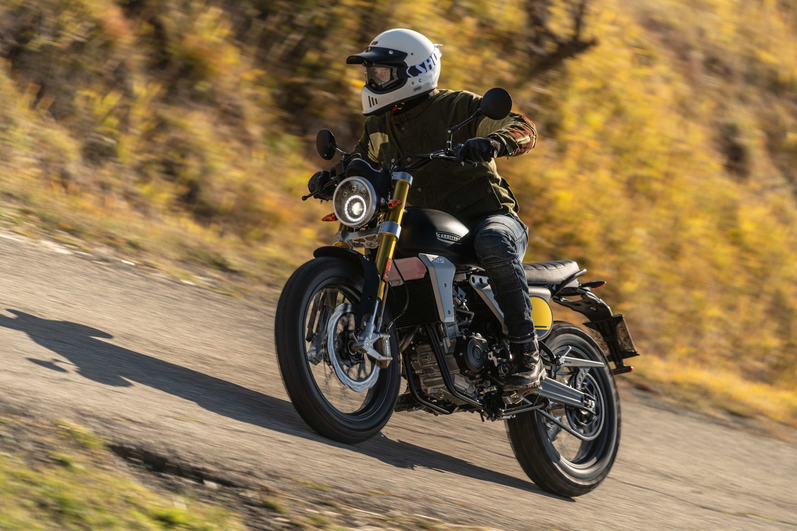 caballero scrambler 125