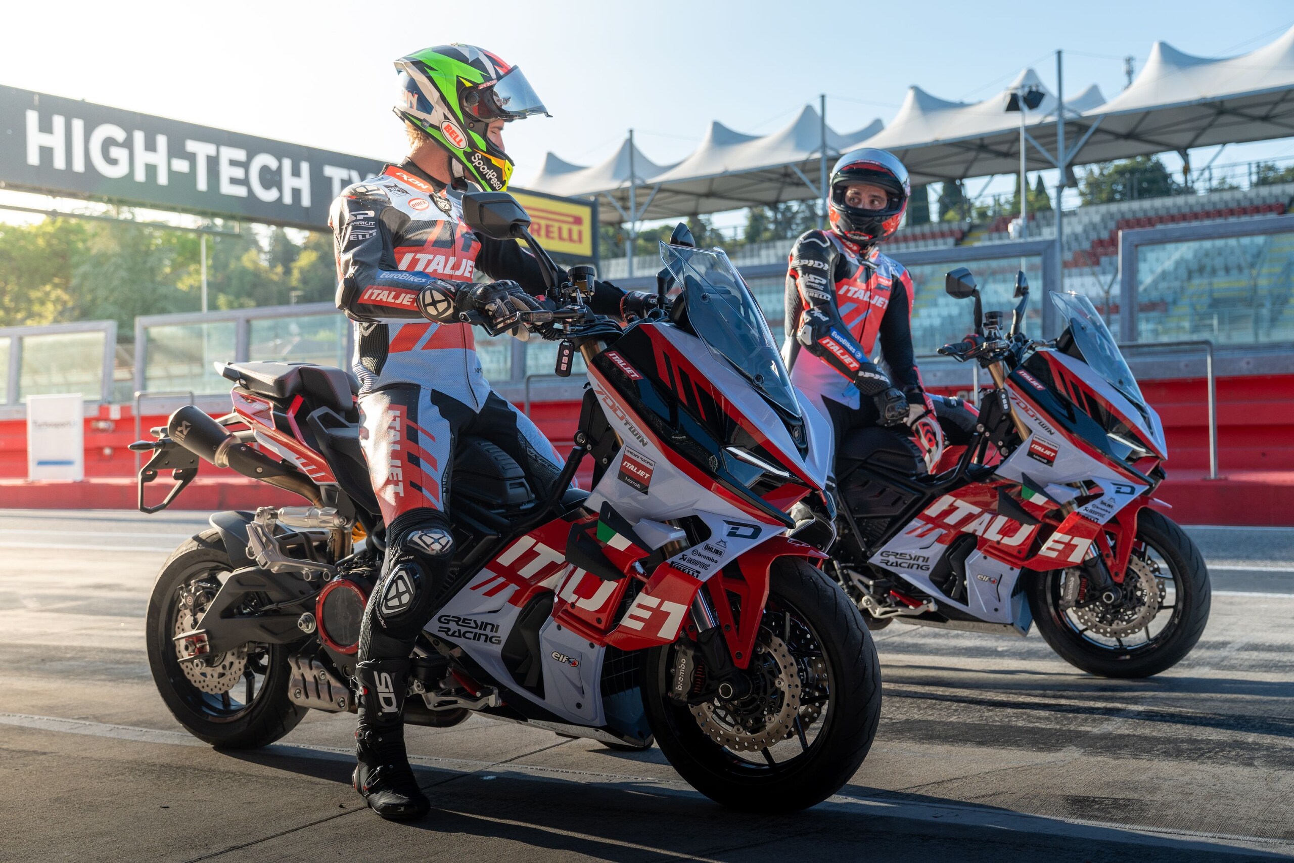 Italjet Dragster 700 Twin Limited Edition Team Gresini